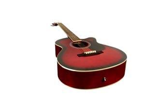 1601545264726-Belear Vega Series 40C Inch WRS Spruce Body RoseWood Neck Wine Red Acoustic Guitar (3).jpg